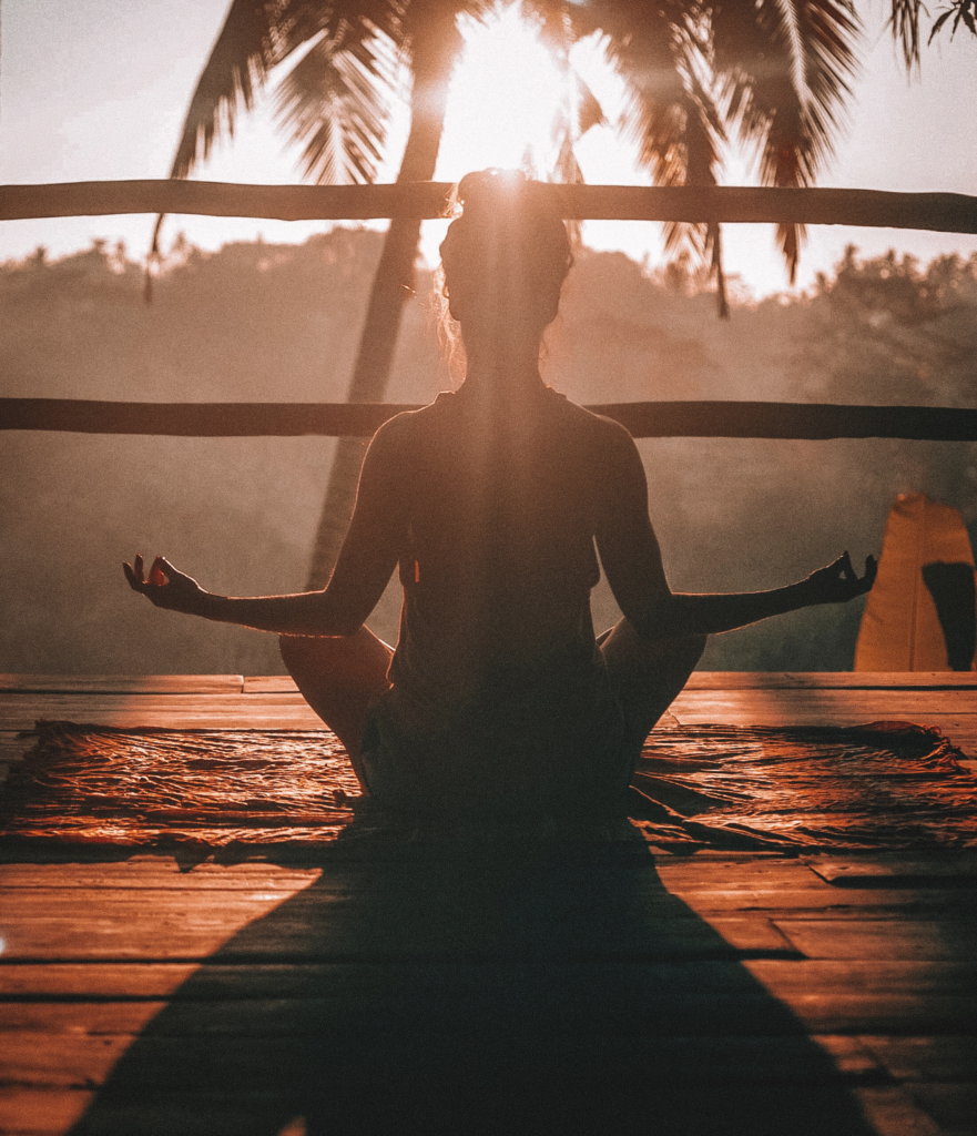 Start with a few minutes of mindfulness meditation for stress reduction and well-being